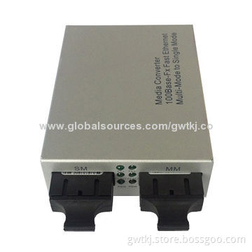 10/100M Multimode to Single Mode Fiber Media Converter